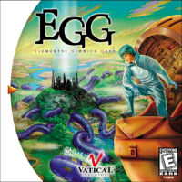 EGG Elemental Gimmick Gear Sega Dreamcast US box art